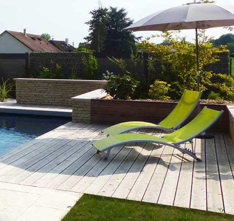 Aménagement de jardin autour de la piscine, photo 19