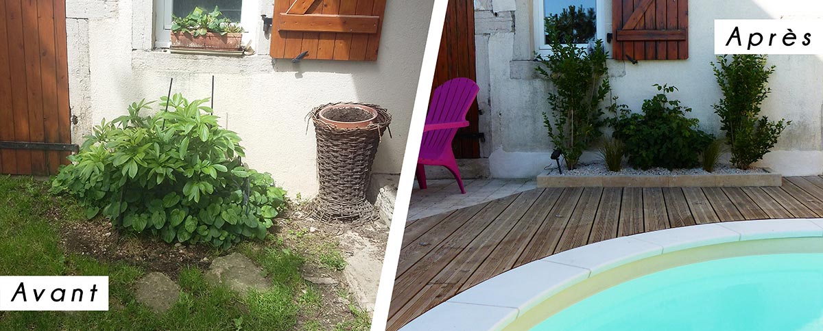 Totale transformation d'une cours 3