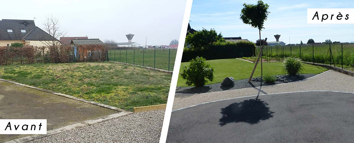 Jardin avant et apres 4