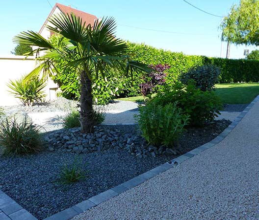 aménagement des extérieurs d’un jardin modern 3