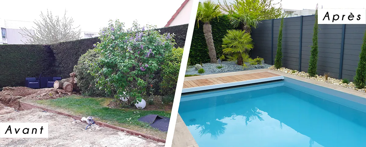 Rénovation d'un espace piscine en Bourgogne