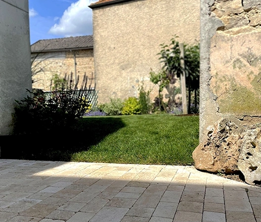 chainage pavé