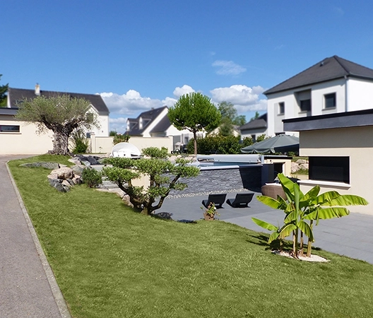 Aménagement d'espaces piscine