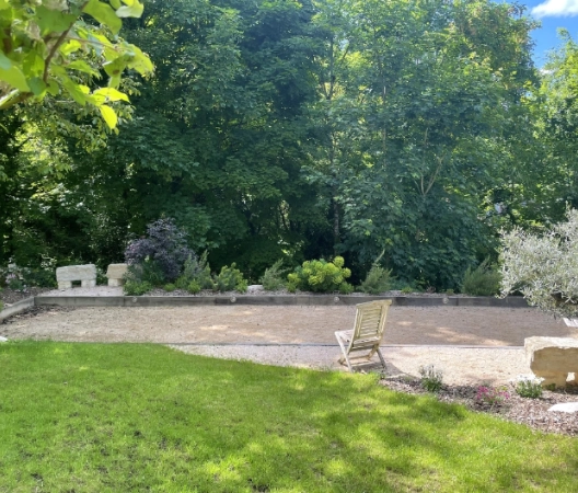 Terrain de pétanque